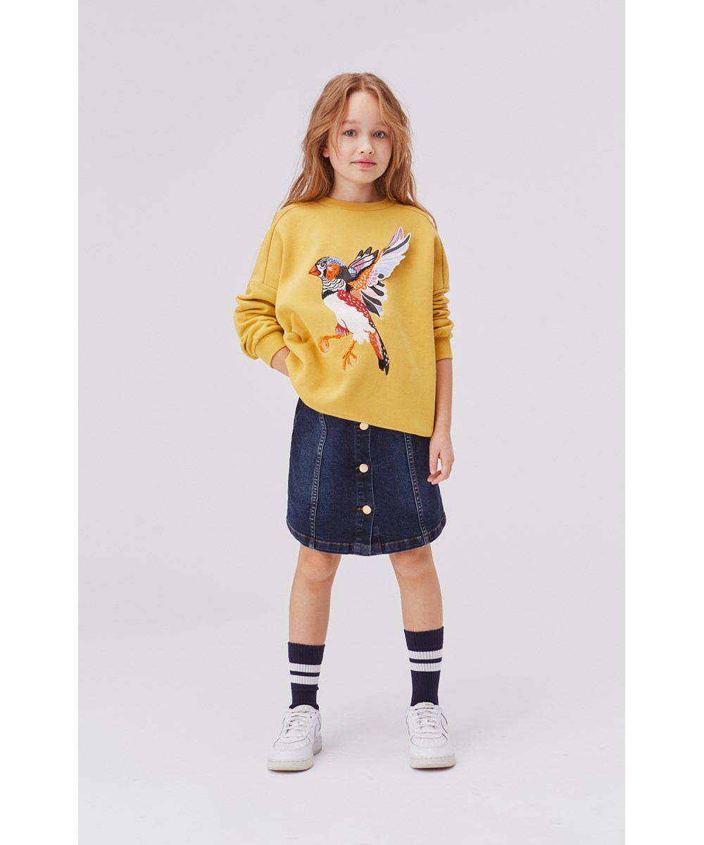 molo aw22 cool kids fashion bird sweatshirt