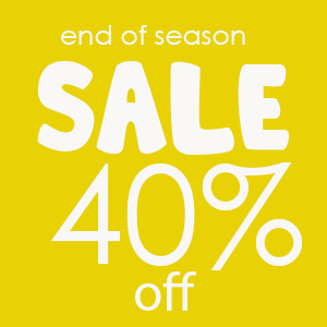 40% off end of season sale