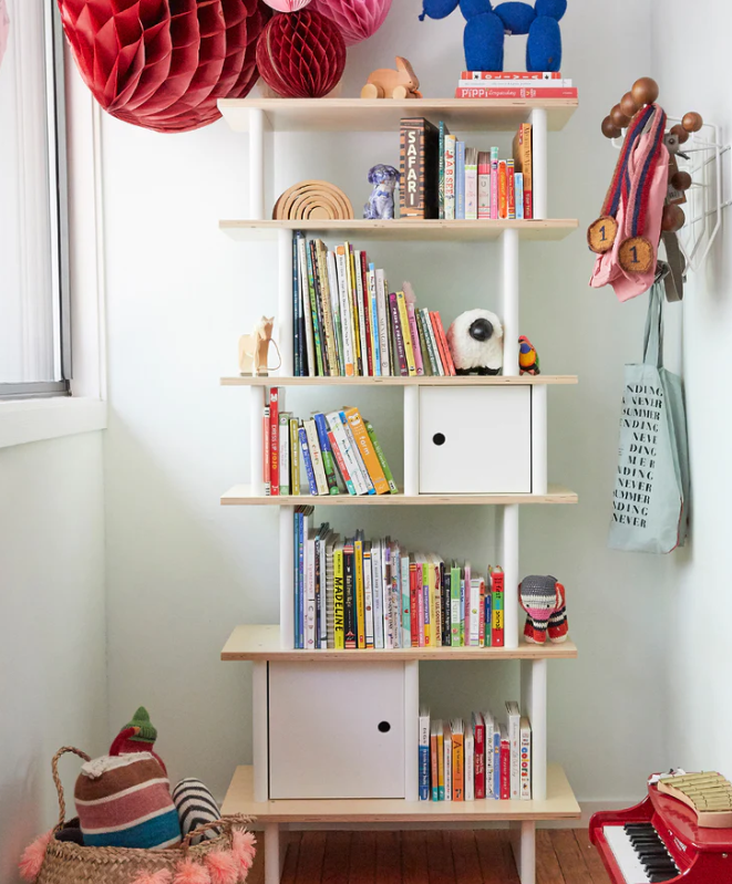 Top 10 best kids storage ideas - Oeuf Vertical Library